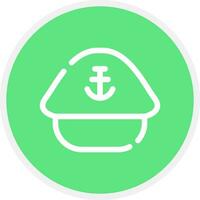 Captain Creative Icon Design vector