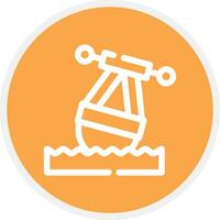 Buoy Creative Icon Design vector