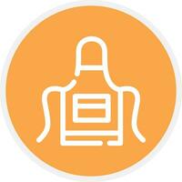 Apron Creative Icon Design vector