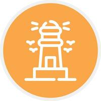 Lighthouse Creative Icon Design vector