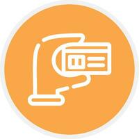 Credit Card Creative Icon Design vector