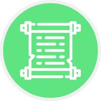 Scroll Creative Icon Design vector