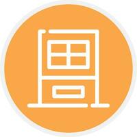 Door Creative Icon Design vector