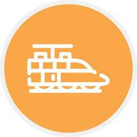 Train Creative Icon Design vector