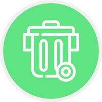 Bin Creative Icon Design vector