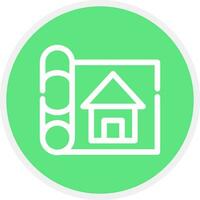 House Sketch Creative Icon Design vector