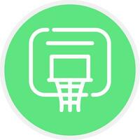 diseño de icono creativo de baloncesto vector