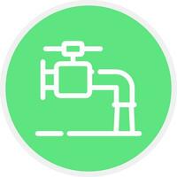 Faucet Creative Icon Design vector