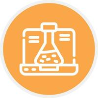 Chemistry Creative Icon Design vector