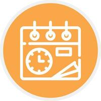 Time Creative Icon Design vector