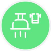 Line Circle Design vector
