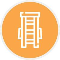 Ladder Creative Icon Design vector