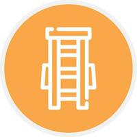 Ladder Creative Icon Design vector