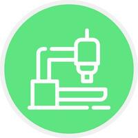 Microscope Creative Icon Design vector
