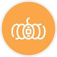 Pumpkin Creative Icon Design vector