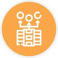 diseño de icono creativo de crowdfunding vector