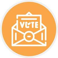 Vote Creative Icon Design vector