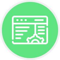 Browser Creative Icon Design vector