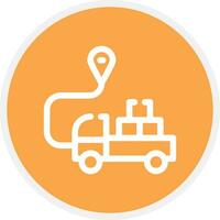 Delivery Creative Icon Design vector