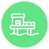 Dock Creative Icon Design vector