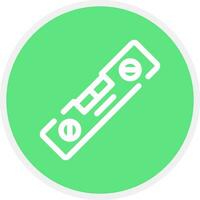 Spirit Level Creative Icon Design vector