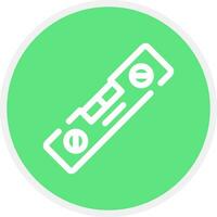 Spirit Level Creative Icon Design vector