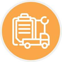 Logistic Creative Icon Design vector