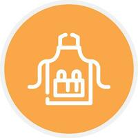 Apron Creative Icon Design vector