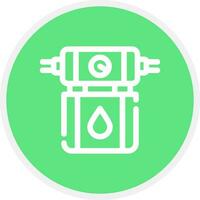 Water Filter Creative Icon Design vector