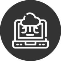 Cloud Service Creative Icon Design vector