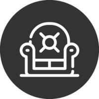 Armchair Creative Icon Design vector