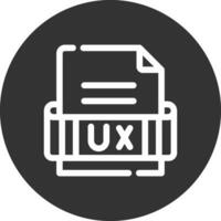 Ux Format Creative Icon Design vector