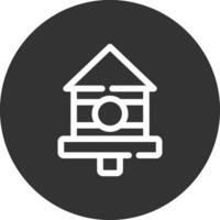 Birdhouse Creative Icon Design vector