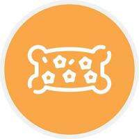 Baby Pillow Creative Icon Design vector