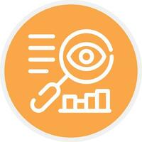 Observation Creative Icon Design vector