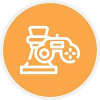 Game Strategy Creative Icon Design vector