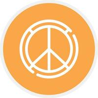 Peace Creative Icon Design vector