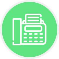 Fax Creative Icon Design vector