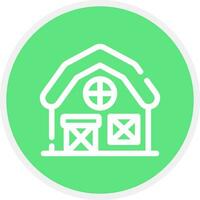 Barn Creative Icon Design vector