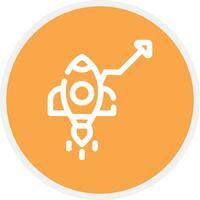 Growth Hacking Creative Icon Design vector