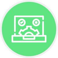 QA Testing Creative Icon Design vector