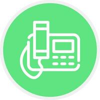 Telephone Creative Icon Design vector