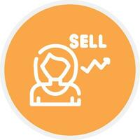 Stocks Up And Down Creative Icon Design vector