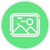 Gallery Creative Icon Design vector
