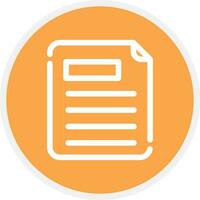 Document Creative Icon Design vector