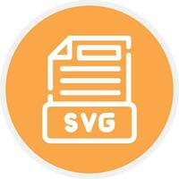 Svg File Creative Icon Design vector
