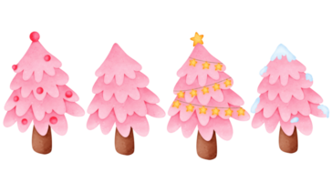 Christmas tree set png