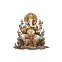 hindou Dieu ganesh. ai génératif png