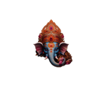 Hindu God Ganesh. AI Generative png