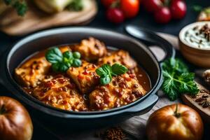 the best food in the world is in the kitchen. AI-Generated photo